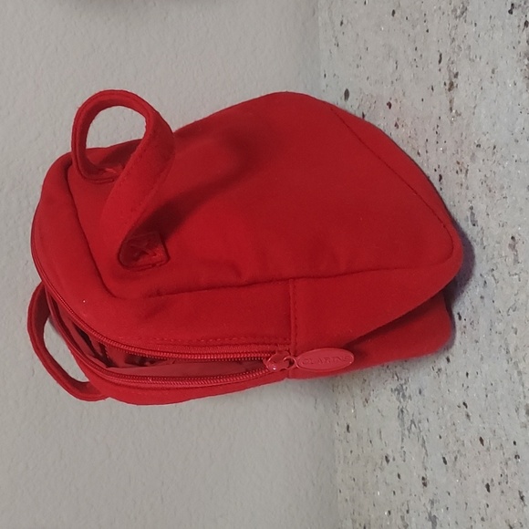 Clarins of Paris Makeup Bags - Lot of 3. 2 Wipe Off Material & 1 BONUS Velvet - Picture 11 of 12